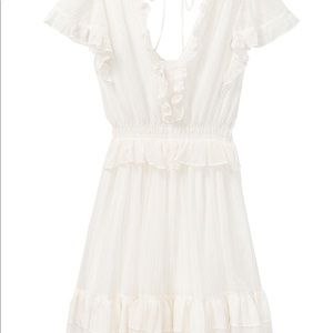 Never worn silk and cotton dress. Fits M-L size